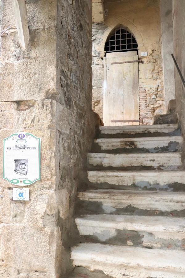 La Casa Del Teatro Apartment Campiglia d'Orcia ภายนอก รูปภาพ