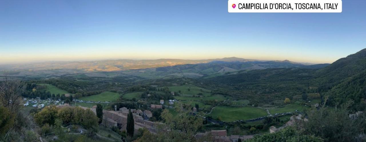 La Casa Del Teatro Apartment Campiglia d'Orcia ภายนอก รูปภาพ